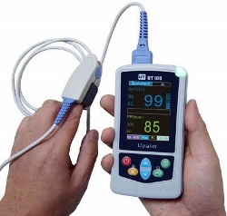 Handheld pulse oximeter 